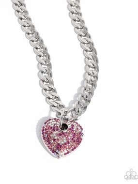 Ardent Affection Pink Necklace